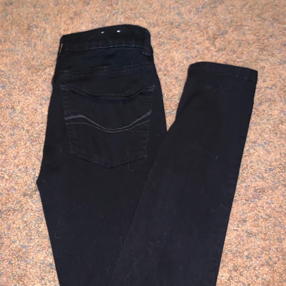 black leggings jeans